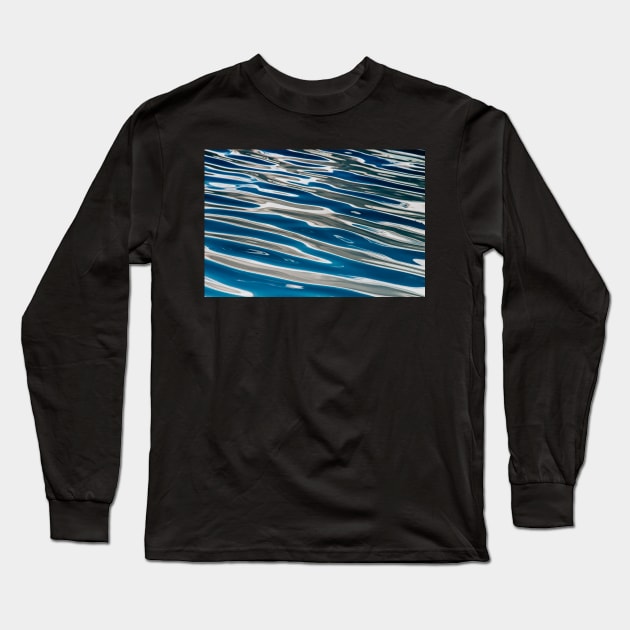 Water - Ripples on the Lake Long Sleeve T-Shirt by MartynUK